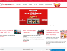 Tablet Screenshot of bbqvietnam.com